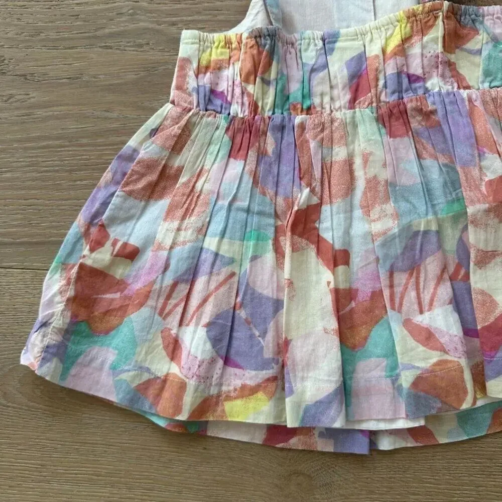 Baby Gap Sleeveless Top Print Lilac, Orange 5T